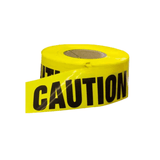 Supply Master Tera Non-Adhesive Yellow & Black Caution Warning Tape 50mm x 400m - 21150102