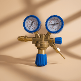 Supply Master Tera Oxygen Pressure Regulator with Dual Gauges - H360611