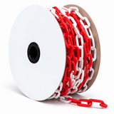 Supply Master Tera Red & White Plastic Barrier Chain 6mm x 20m - 211505