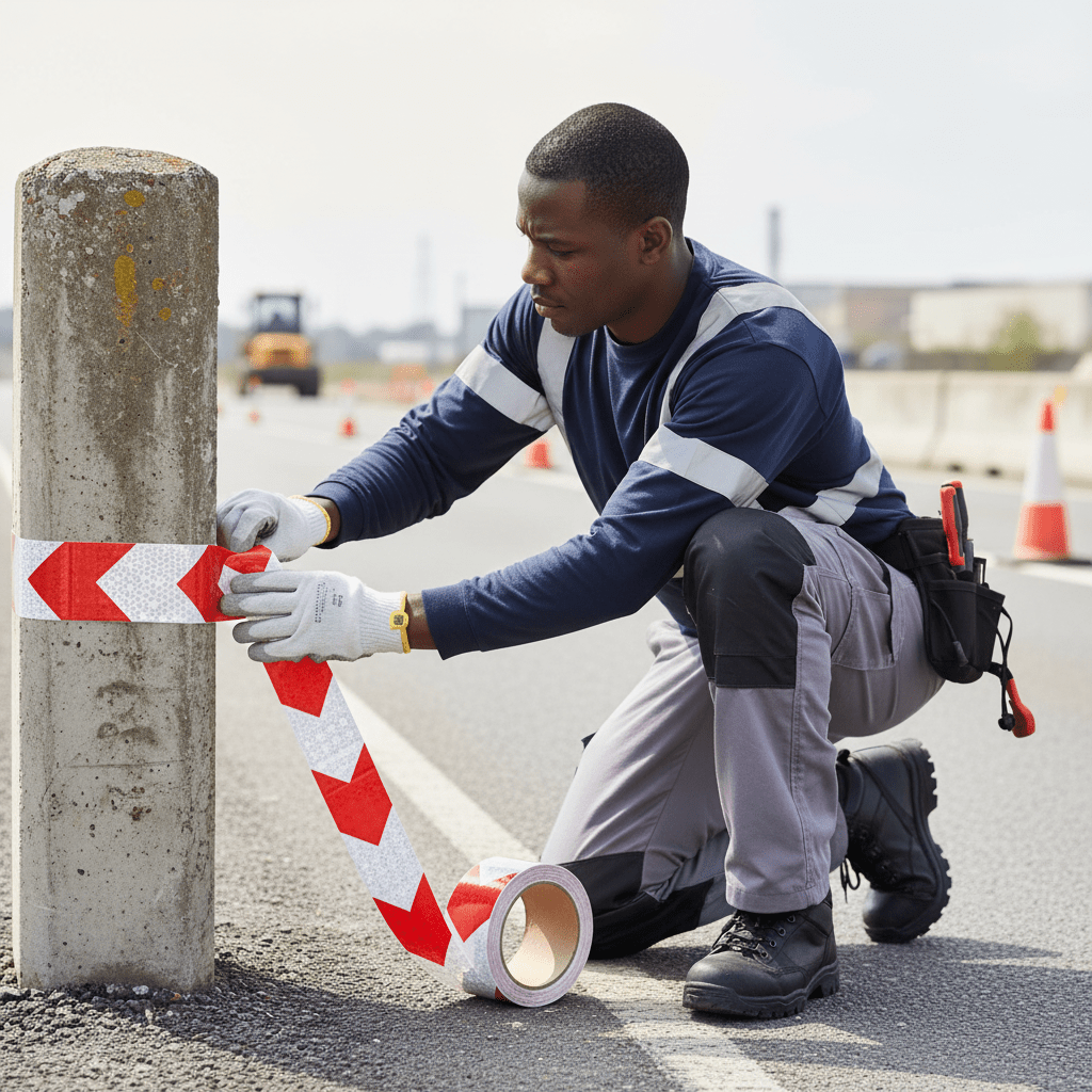 Supply Master Tera Reflective Chevron Safety Tape | 211531 Series