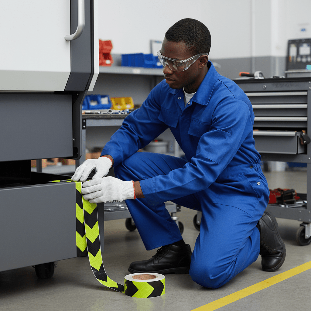 Supply Master Tera Reflective Chevron Safety Tape | 211531 Series