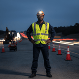 Supply Master Tera Reflective Safety X-Belt Harness - 2107201