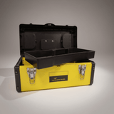 Supply Master Tera Steel Tool Box with Removable Tray & Metal Latches | 14", 17" & 19"