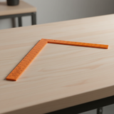 Supply Master Tera Steel Try Square with Orange Finish | 20" & 24"