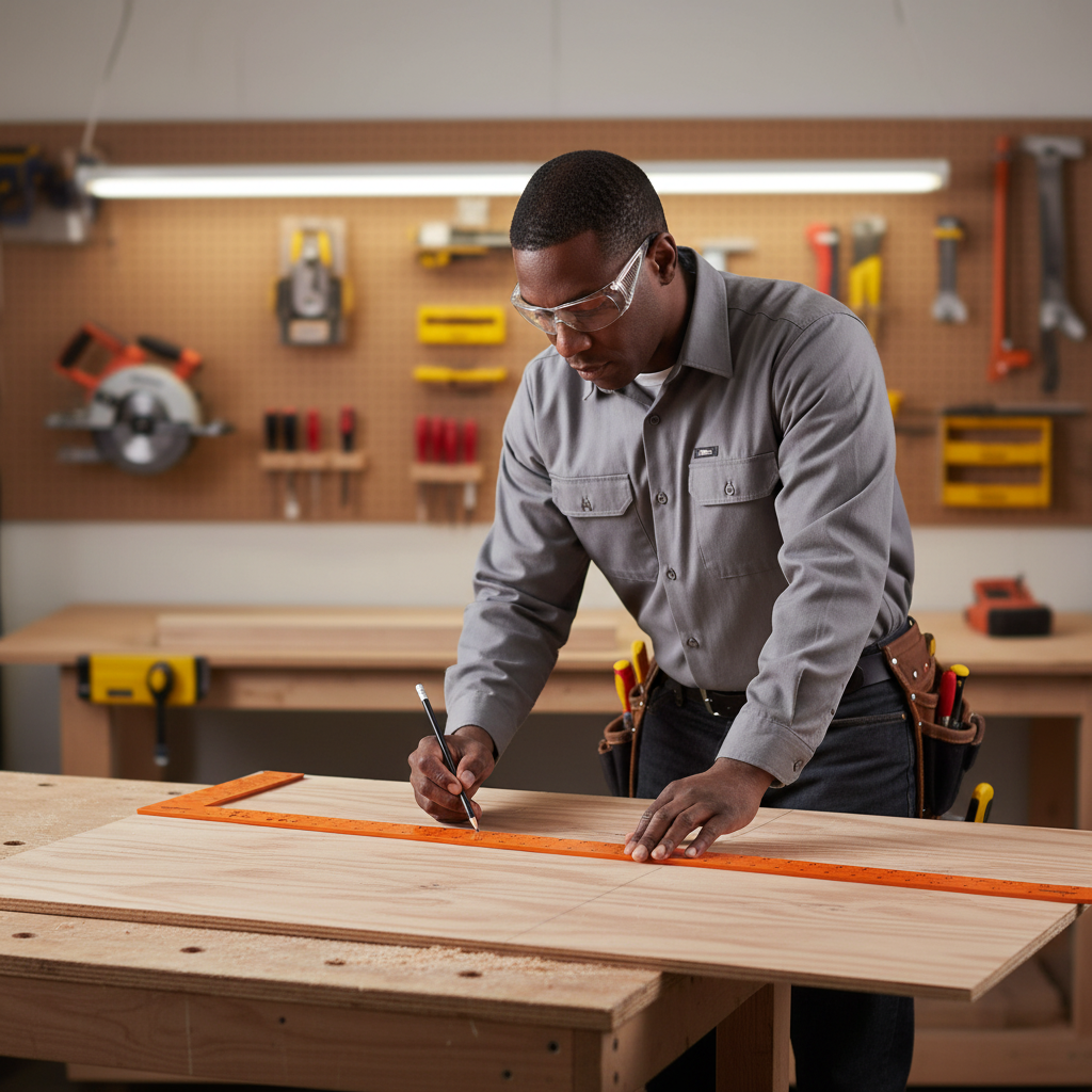 Supply Master Tera Steel Try Square with Orange Finish | 20" & 24"