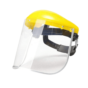 Supply Master Tera Transparent Face Shield with Adjustable Headgear - 210234
