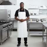 Supply Master Tera White PVC Protective Apron 80 × 110cm - TERA-1722011