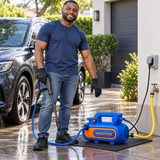 Wadfow 100 Bar High Pressure Washer with Induction Motor 1500W - WHP1A15