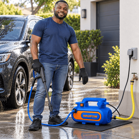 Supply Master Wadfow 100 Bar High Pressure Washer with Induction Motor 1500W - WHP1A15