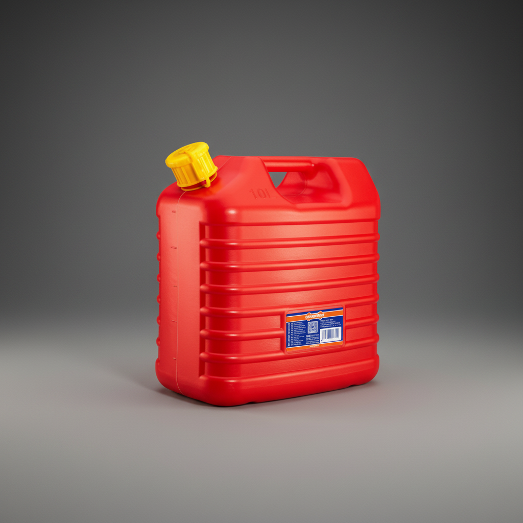 Wadfow 10L HDPE Fuel Jerry Can with Transfer Spout - WQY2310