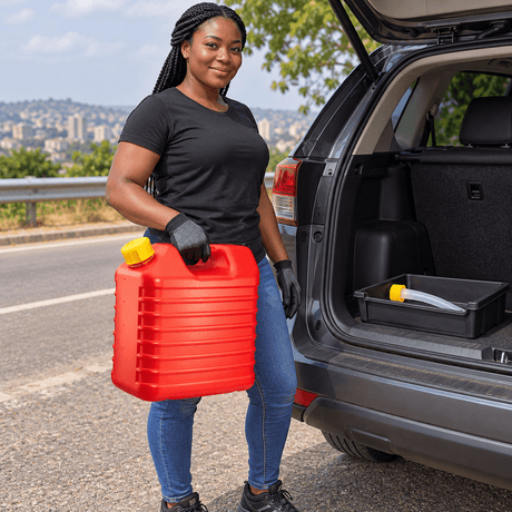 Supply Master Wadfow 10L HDPE Fuel Jerry Can with Transfer Spout - WQY2310