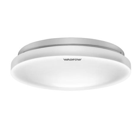 Supply Master Wadfow 12W LED Ceiling Lamp with 6500K Daylight Output - WDN45121A