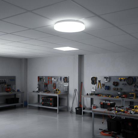 Supply Master Wadfow 12W LED Ceiling Lamp with 6500K Daylight Output - WDN45121A
