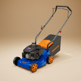 Wadfow 16" Gasoline Lawn Mower 131cc 3.2HP with 390mm Cutting Width - WGM6A16