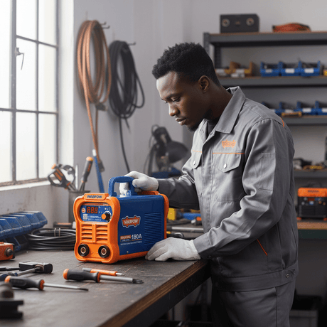 Supply Master Wadfow 180A IGBT Inverter MMA Welding Machine with Accessories - WWD21801
