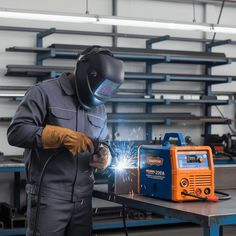 Supply Master Wadfow 200A Multiprocess MIG/MMA/Lift TIG Welding Machine - WGTM1A20