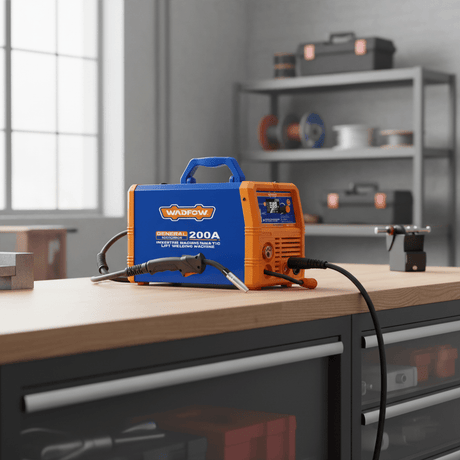 Supply Master Wadfow 200A Multiprocess MIG/MMA/Lift TIG Welding Machine - WGTM1A20
