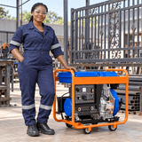 Supply Master Wadfow 5.2kW Diesel Welder Generator with 60-220A Welding Output - WDGWA220