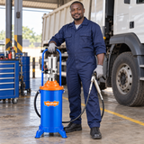 Wadfow 50:1 Pressure Pneumatic Grease Pump with 4m Hose | 12L, 30L & 45L