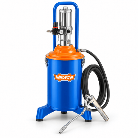 Supply Master Wadfow 50:1 Pressure Pneumatic Grease Pump with 4m Hose | 12L, 30L & 45L