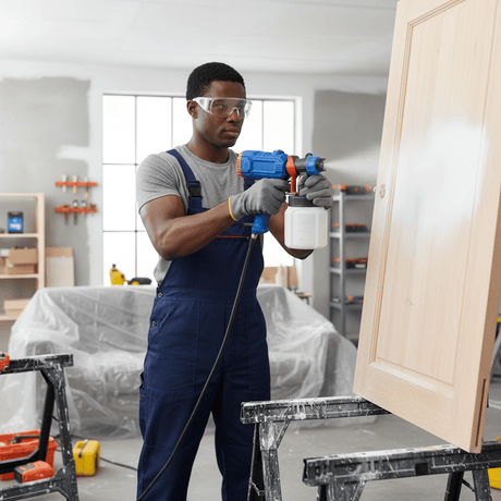 Supply Master Wadfow 500W Electric Paint Spray Gun with Copper Nozzle & 800ml Container - WEG1A18