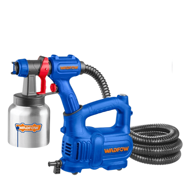 Supply Master Wadfow 550W Electric Paint Spray Gun with Copper Nozzle & Stainless Steel Container - WEG2A261
