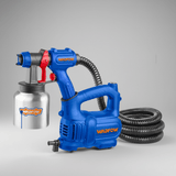 Supply Master Wadfow 550W Electric Paint Spray Gun with Copper Nozzle & Stainless Steel Container - WEG2A261