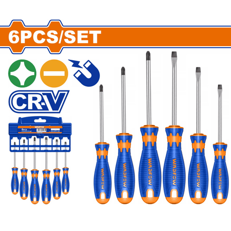 Wadfow Screwdrivers Wadfow 6 Pieces Screwdriver Set - WSS1206