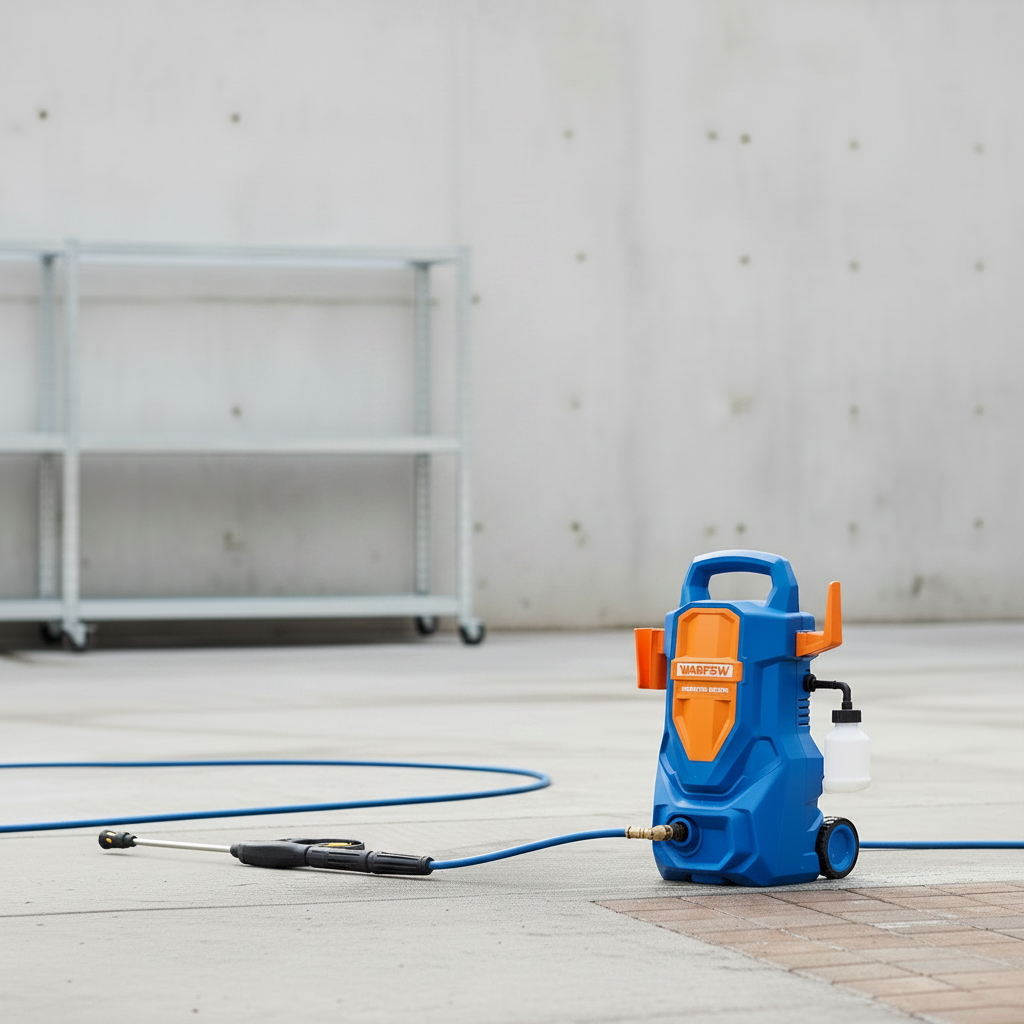 Wadfow 70 Bar High Pressure Washer with Induction Motor 1200W - WHP3A10
