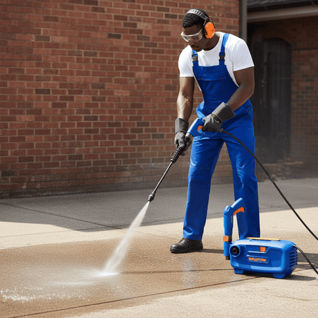 Supply Master Wadfow 90 Bar High Pressure Washer with Auto-Stop System 1200W - WHP1A11