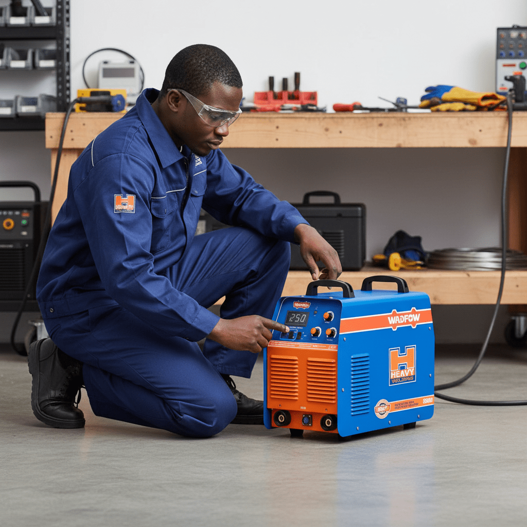 Supply Master Wadfow Industrial IGBT Inverter MMA Welding Machine with LED Display | WWD Series