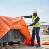 Wadfow Laminated Polyethylene Tarpaulin with Aluminium Grommets | WTQ Series