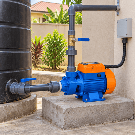 Supply Master Wadfow Peripheral Water Pump with Copper-Wound Motor & Brass Impeller | 0.5HP & 1HP