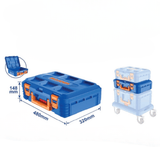 Supply Master Wadfow Stackable PP Plastic Toolbox WTB Series | 16" & 19"