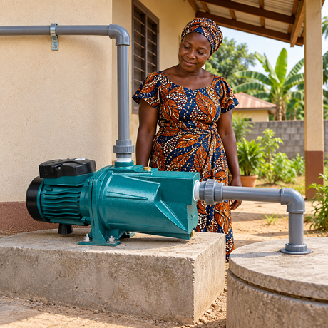 Comet Cast-Iron Self-Priming Jet Water Pump with Brass Impeller CO-MJSW Series | 1HP & 1.5HP