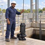Comet Three-Phase Cast-Iron Submersible Sewage Pump WQ Series | 3HP, 4HP & 5.5HP