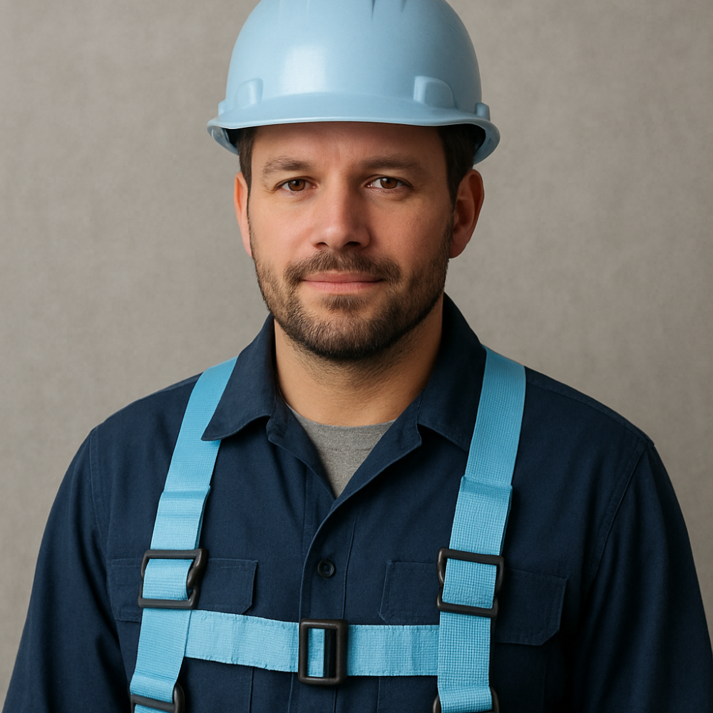 Total 14mm x 1.5m Safety Harness Belt - TSH501415