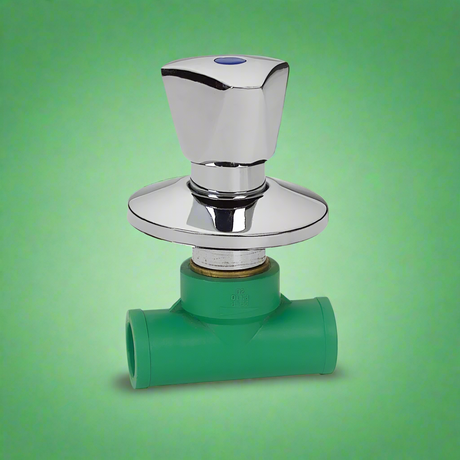 Era Stop Valve With Chrome Handle 20mm & 25mm - PR017