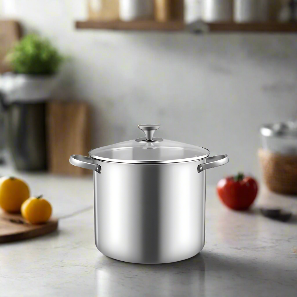 Decakila 14.8L Stainless Steel Stock Pot - KMEP047M