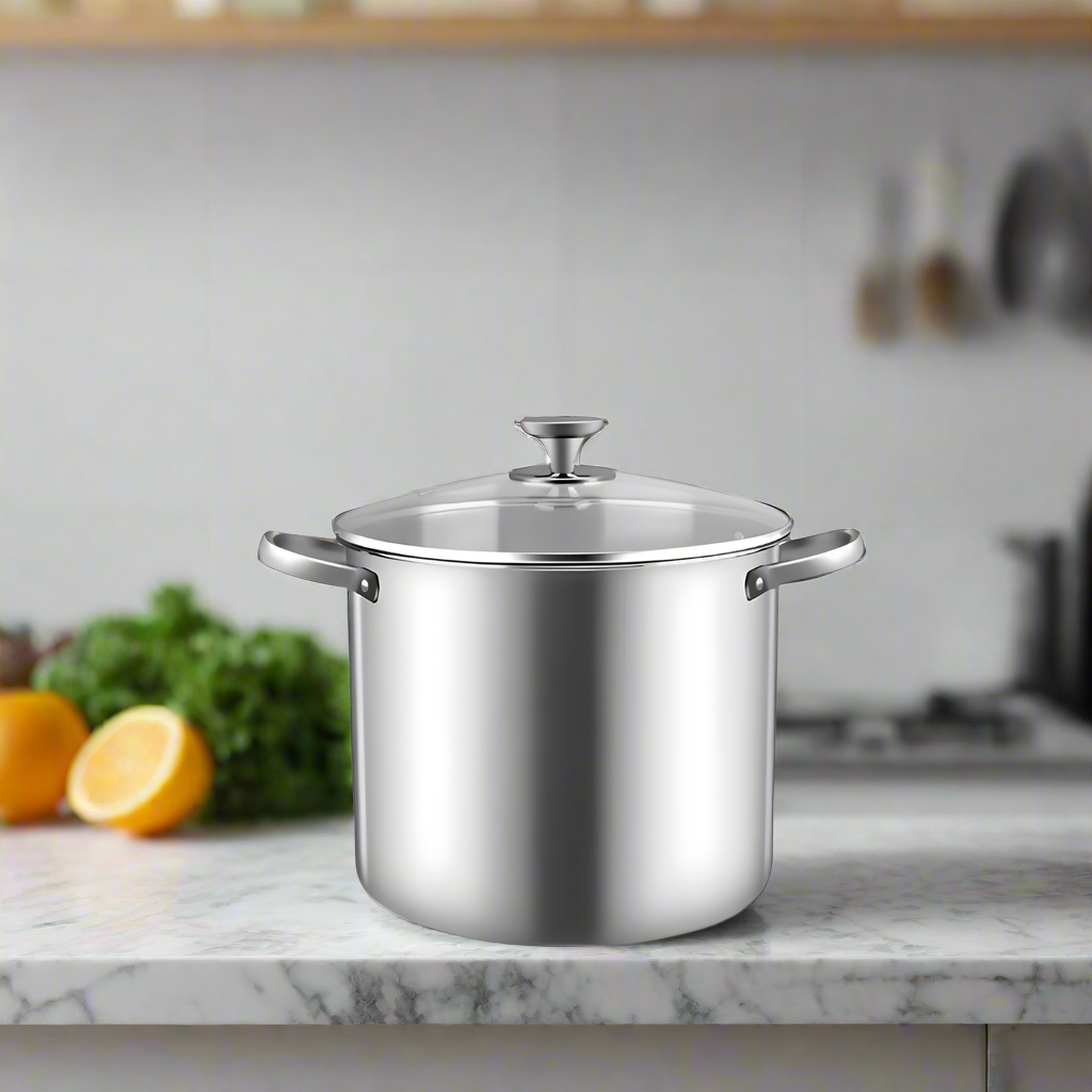 Decakila 14.8L Stainless Steel Stock Pot - KMEP047M