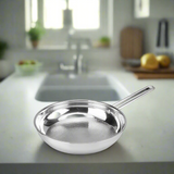 Decakila 2.5L Stainless Steel Frying Pan - KMEP045M