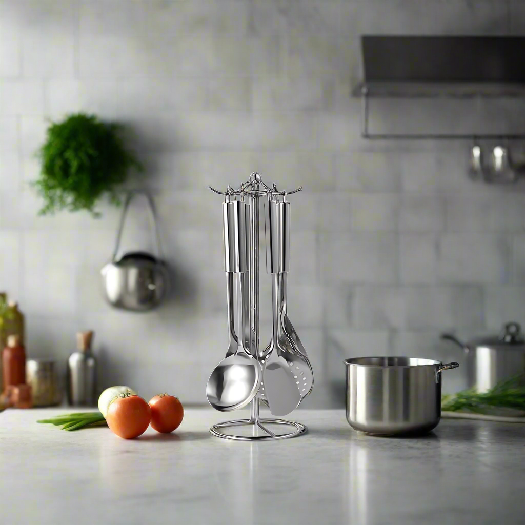 Decakila 7 Pieces Stainless Steel Kitchenware Set  - KMTT147M