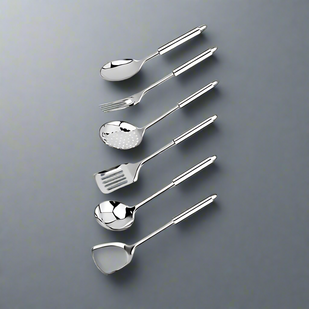 Decakila 7 Pieces Stainless Steel Kitchenware Set  - KMTT147M
