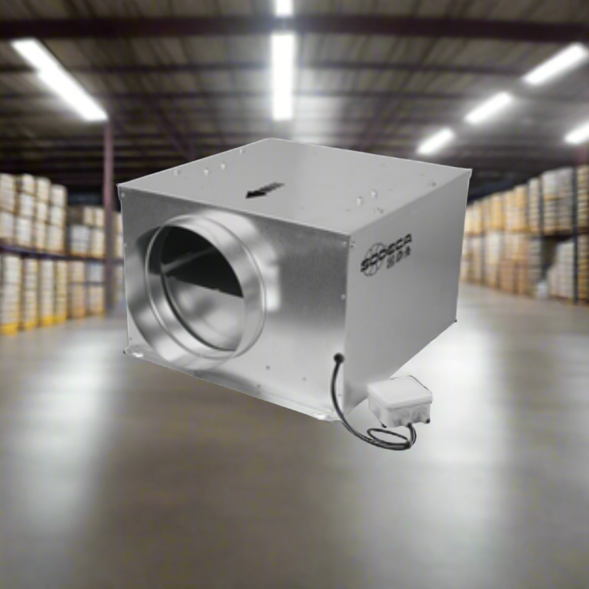 Sodeca In-line Duct Extractor Fans with Acoustic Casing - SVE