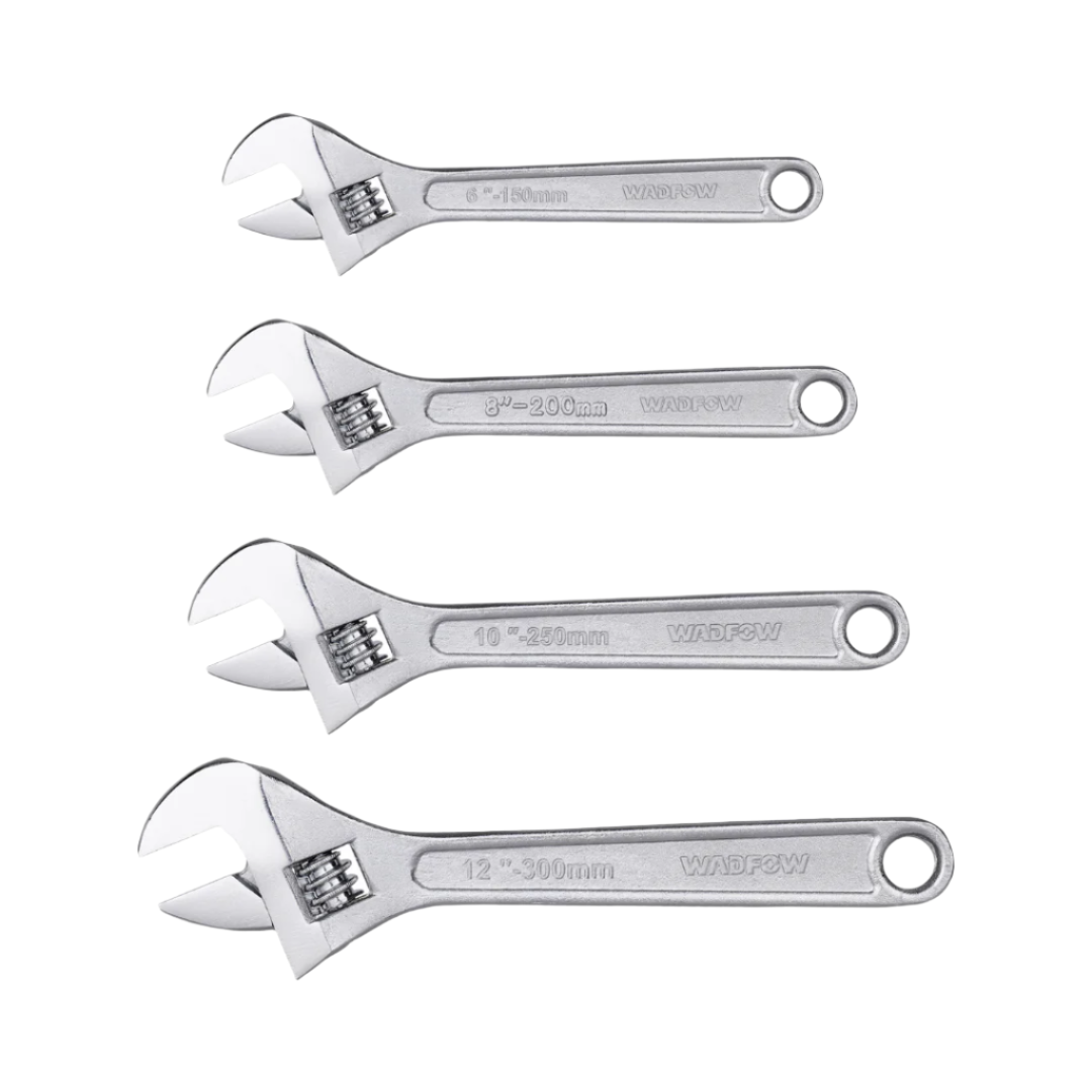 Wadfow 4 Pieces Adjustable Wrench Set - WAW174K