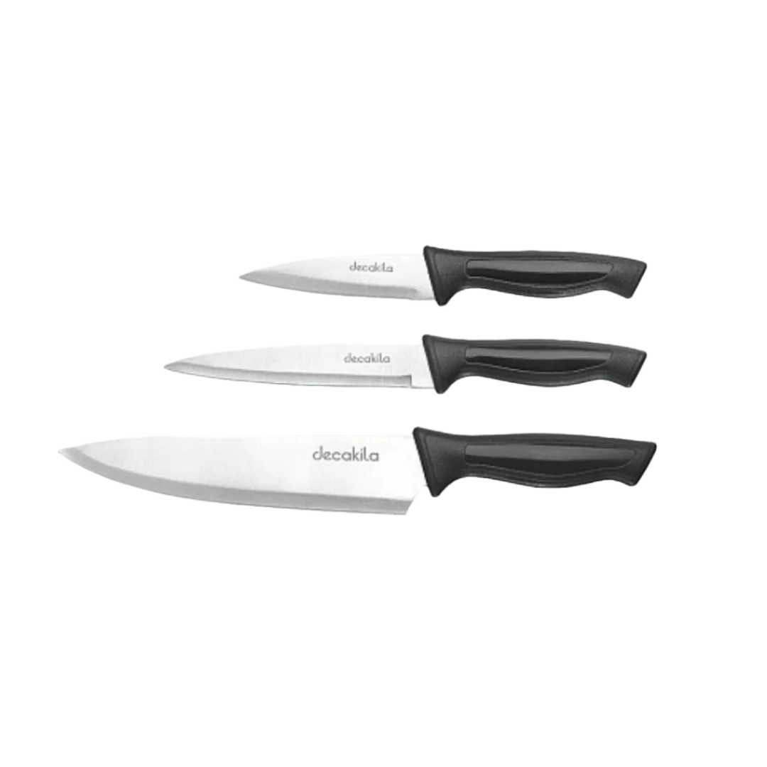 Decakila 3 Pieces Kitchen Knife Set - KMTT109B