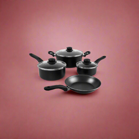 Decakila 7 Pieces Non-Stick Cookware Set - KMEP004B