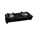 Decakila Double Burner Table Top Glass Gas Stove - KMGS043B