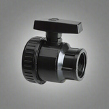 ERA HDPE Double Female Union Ball Valve - 1"& 3/4''
