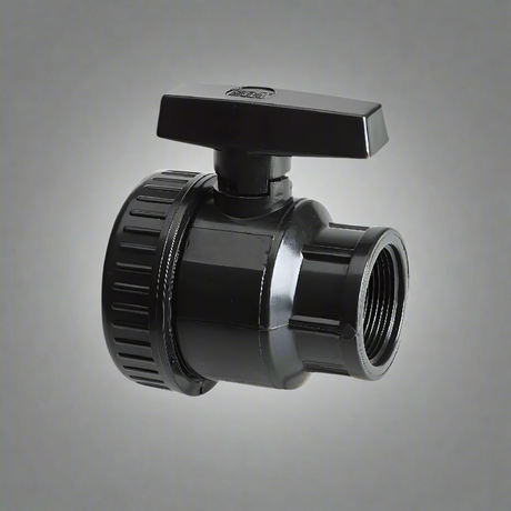 ERA HDPE Double Female Union Ball Valve - 1"& 3/4''